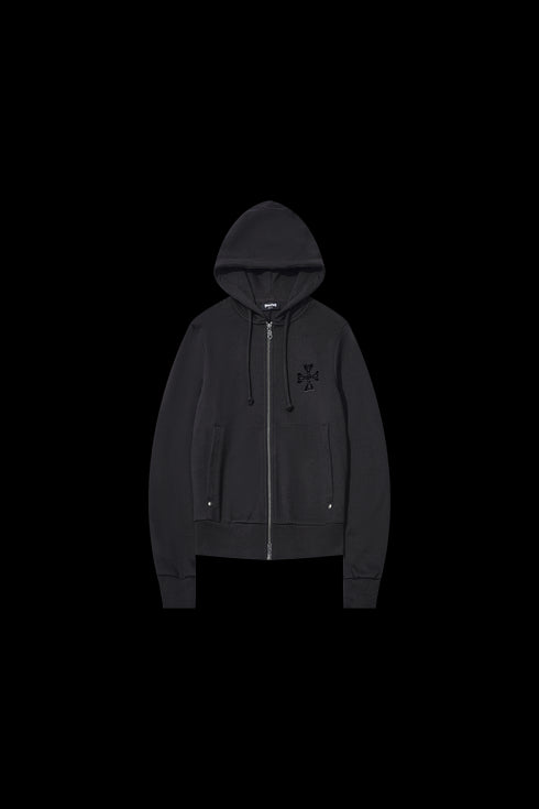 Hot Stamped Logo Knitted Jacket